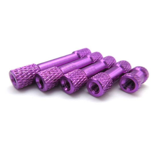 Picture of M3 Anodised Aluminium Standoffs 10-35mm (Purple)