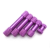 Picture of M3 Anodised Aluminium Standoffs 10-35mm (Purple)
