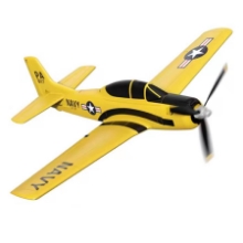 Picture of VolantexRC T28 Trojan 400mm Plane (PNP)(Yellow Version)