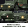 Picture of Racent RC Crawler 1:10 Scale 'Military Car' (Willys Jeep Replica)
