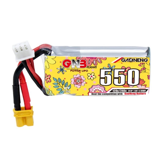 Picture of GNB 550mAh 2S 120C LiHV Battery