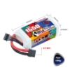 Picture of CODDAR 1550mAh 4S 140C LiPo Battery