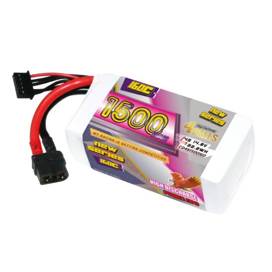 Picture of CODDAR 1500mah 4S 160C LiPo Battery
