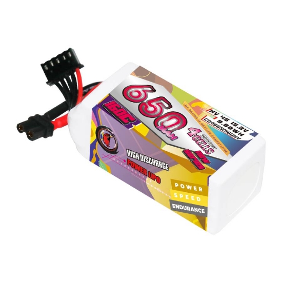 Picture of CODDAR 650mAh 4S 160C LiHV Battery (XT30)