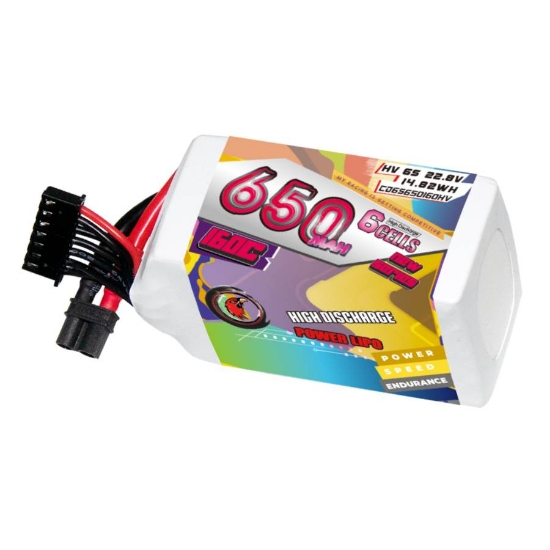 Picture of CODDAR 650mAh 6S 160C LiHV Battery