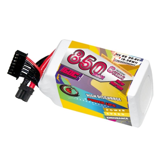 Picture of CODDAR 850mAh 6S 160C LiHV Battery