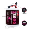 Picture of GNB 12000mAh 6S 3P 10C Li-ion Samsung 40T Battery (XT60)