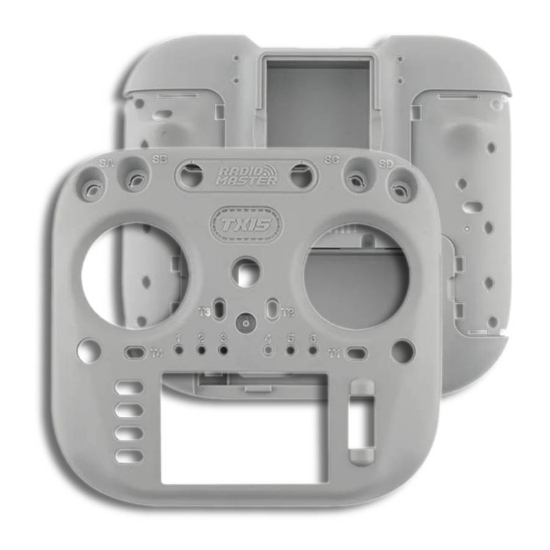 Picture of Radiomaster TX15/TX15 MAX Front/Rear Outer Shell