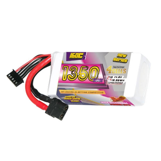 Picture of CODDAR 1350mAh 4S 160C LiPo Battery