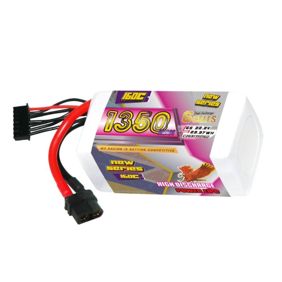 Picture of CODDAR 1350mAh 6S 160C LiPo Battery