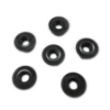 Picture of M5 Flanged Nylon Lock (Nyloc) Nuts (6pcs)