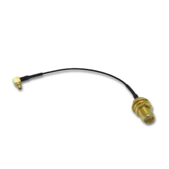 Picture of TrueRC MMCX90 to SMA Pigtail 100mm