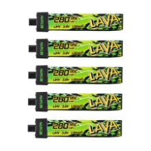 Picture of BetaFPV LAVA II 1S 280mAh 95C LiHV Batteries
