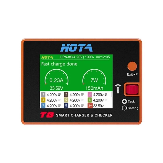 Picture of Hota T8 650W 1-8S Smart Battery Charger 