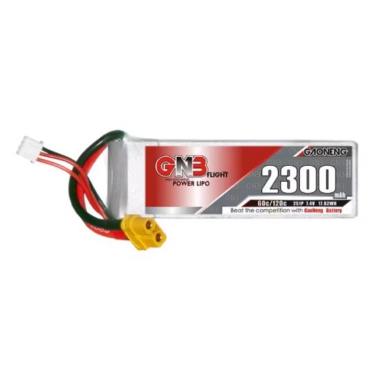 Picture of GNB 2300mAh 2S 60C LiPo Battery