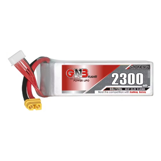 Picture of GNB 2300mAh 6S 60C LiPo Battery