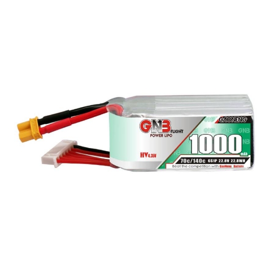 Picture of GNB 1000mAh 6S 70C LiHV Battery (XT30)