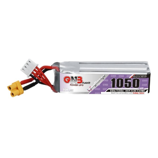 Picture of GNB 1050mAh 3S 60C LiHV Battery (XT30)