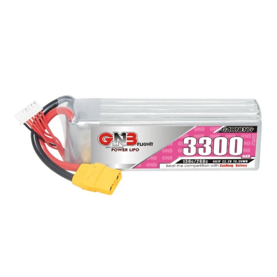 Picture of GNB 3300mAh 6S 130C LiPo Battery (XT-90)