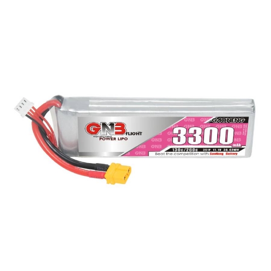Picture of GNB 3300mAh 3S 130C LiPo Battery