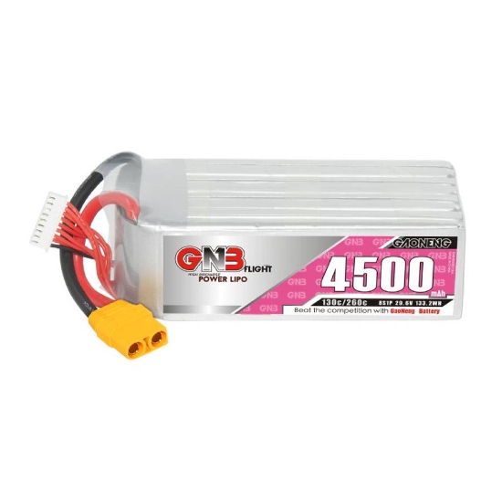 Picture of GNB 4500mAh 8S 130C LiPo Battery (XT90)