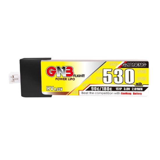 Picture of GNB 530mAh 1S 90C LiHV Battery (PH2.0)